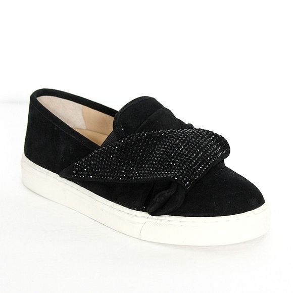 Vince Camuto Black Slip-On Sneakers - Picture 1 of 10